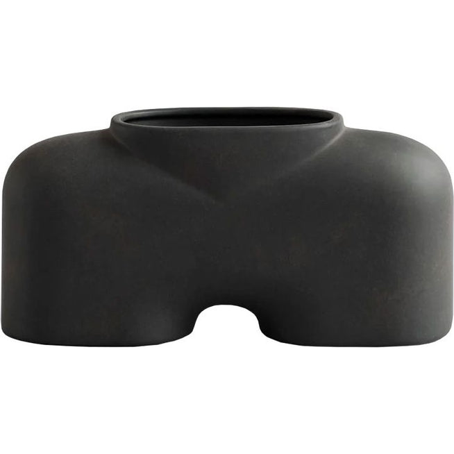 Photo of Cobra Fat Vase Medio Coffee