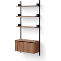 Wall Shelf 1900 Cabinet Low w. Doors
