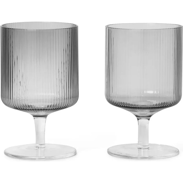Photo of Ripple Wine Glasses - Set Of 2 - Online Lagersalg