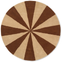 Arch Tufted Rug - Children's Rug - Dark Brick
