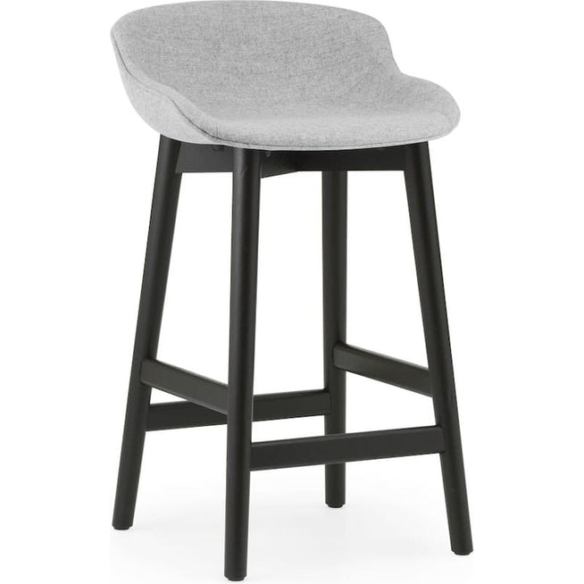 Photo of Hyg Bar Stool, Wood / Full Upholstery 65 Cm