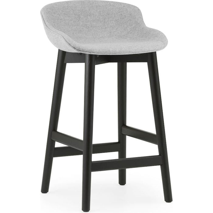 Photo of Hyg Bar Stool - Wood / Full Upholstery 65 Cm