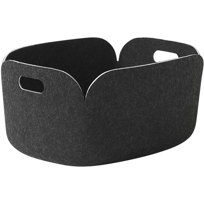 Photo of Restore Basket, Black Melange - Small storage - Mika Tolvanen - Black