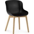 Thumbnail photo of Hyg Chair Wood - Dining chair - Black - Oak - H: 84 x L: 54 x D: 53.5 x Sh: 46 cm
