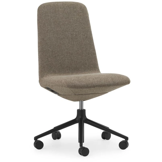 Photo of Off Chair Lav M. Hjul H: 100,8 Cm - Black/hallingdal 270