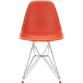 Eames Plastic Chair Dsr - 03 Poppy Red - Chrome Base - Matstolar - Charles & Ray Eames - Röd - Metall/plast