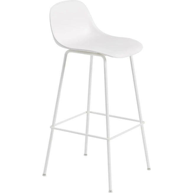Photo of Fiber Tube Bar Chair with Backrest 75 cm