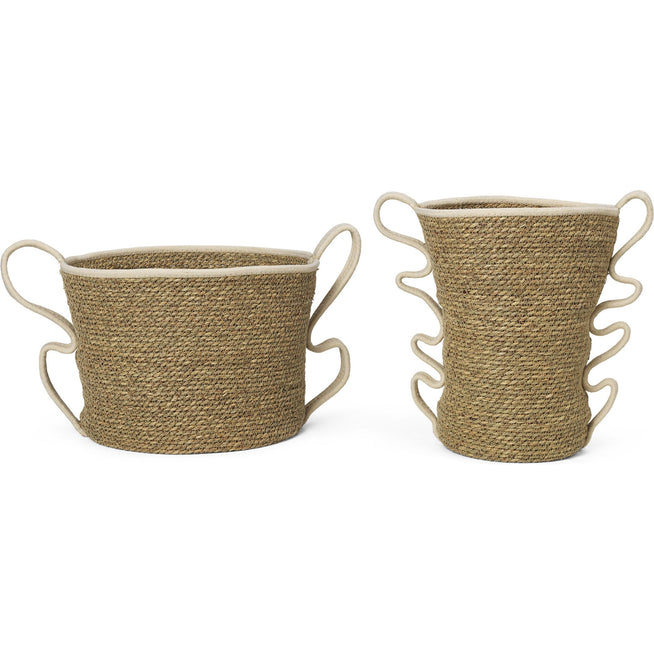 Photo of Verso Baskets - Kurv - Off-white - Ø34 X H31 Cm