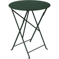 Bistro Table Ø 60 cm, Cedar Green - Small Table & Side Table Outdoor - Green - Metal