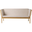 J149 3-pers. Sofa - lacquered oak