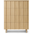 Thumbnail photo of Rib Dresser W. 4 Drawers Oak - Dressers - Simon Legald - Wood Colored - Wood