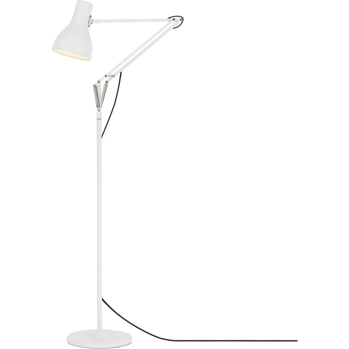 Photo of Type 75 Floor Lamp Jasmine White - Reading Lamps - Sir Kenneth Grange - White