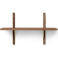 Thumbnail photo of Sector Shelf - Hylde - Røget Eg/messing - S/n - W: 54 X D: 22,1 X H: 34 Cm