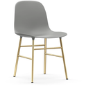 Form Chair Steel - Brass