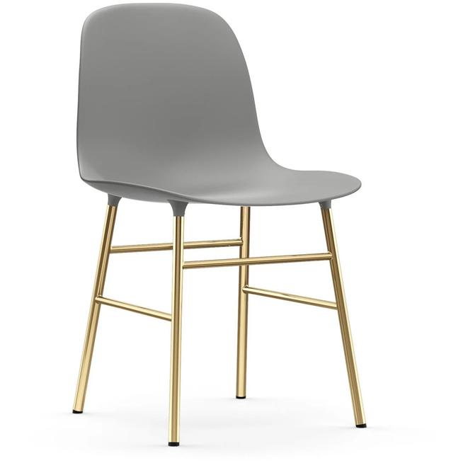 Photo of Form Chair Steel - Brass