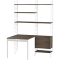 Thumbnail photo of String Floorboard 200, White, 2-pack - Shelving - Nils Strinning - White - Metal