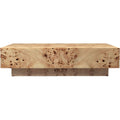 Thumbnail photo of Burl Coffee Table - Sofabord - Natural - W:70 X H:30 X D:117 Cm