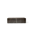 Thumbnail photo of Plinth Low Brown Grey Marble - Soffbord - Norm Architects - Brun - Trä/sten