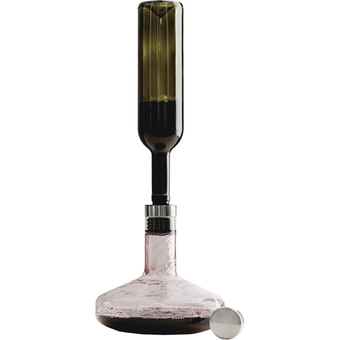 Photo of Wine Breather Deluxe Clear/steel - Vinkaraffer Och Dekantering