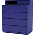 Thumbnail photo of Keep Chest Of Drawers, Plinth H3 cm - Monarch - Chest of drawers - Peter J. Lassen - Blue - Wood