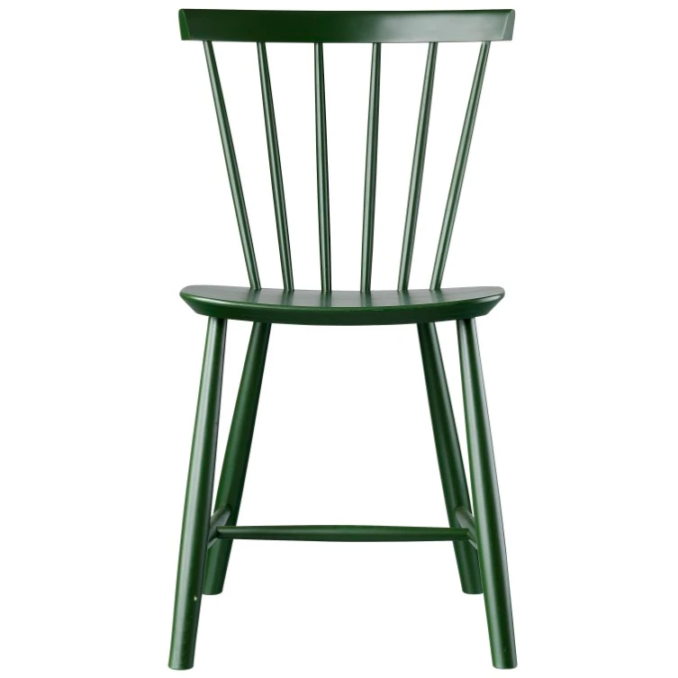 J46 Chair Beech Bottle Green Painted