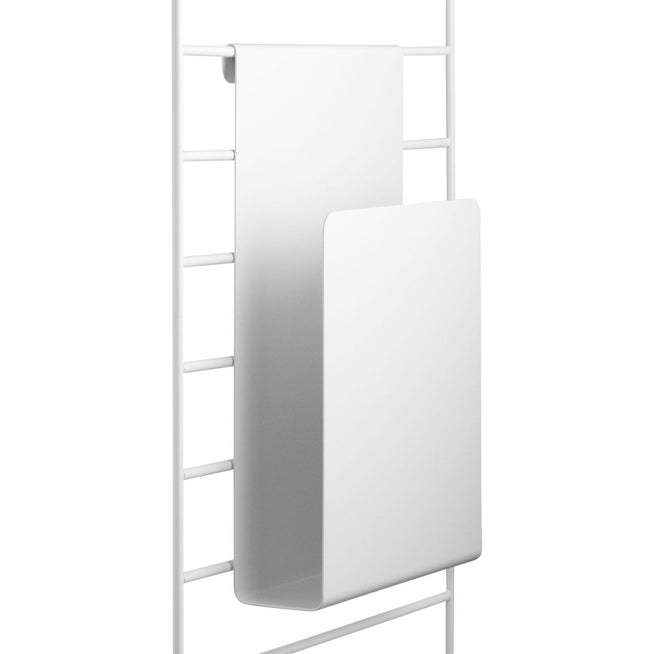 Photo of String Magazine Collector White - Shelving - Metal