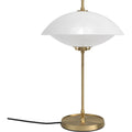 Thumbnail photo of Clam Table Lamp 50 Cm Opal-brass
