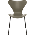 Thumbnail photo of Sjuan 3107 Olive Green Coloured Box/black - Dining chairs - Arne Jacobsen - Green - Metal/wood