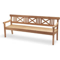 Thumbnail photo of Drachmann Bench 200, Teak - Garden benches - Bernt Santesson - Brown - Wood