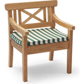 Drachmann Chair Cushion, Light Apricot/dark Green - Dynor & Kuddar - Skagerak Design Team - Grön