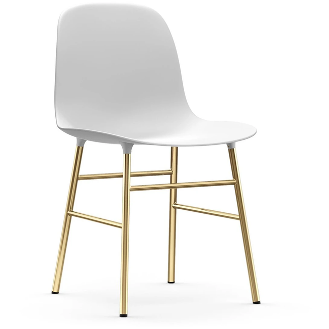 Photo of Form Chair Steel - Brass