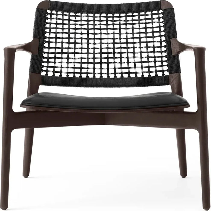 Photo of Vipp488 Cabin Loungefåtölj Dark Oak-black Leather