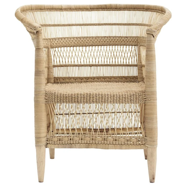 Photo of Rika Chair with Armrests - Natural
