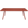 Thumbnail photo of Luxembourg Table 207 x 100, Red Ochre - Outdoor Dining Table - Frédéric Sofia - Red - Metal
