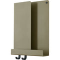 Thumbnail photo of Folded Shelves Xs, Olive - Wall shelves - Johan van Hengel - Black - Metal