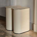 Thumbnail photo of Single Bin - Trash can - Cashmere - W21 x H50 x D39 cm
