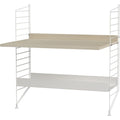 Thumbnail photo of String Floorboard 85, White, 2-pack - Shelving - Nils Strinning - White - Metal