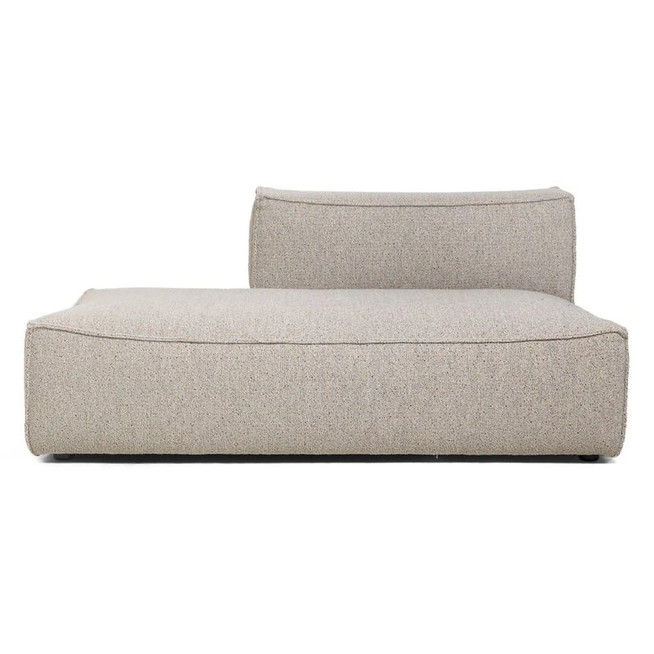 Photo of Catena Open End Left L300 Confetti Boucle 170x108 Cm - Light Grey
