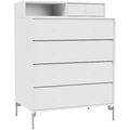 Thumbnail photo of Keep Chest Of Drawers - New White / Matt Chrome Legs - Byråer - Peter J. Lassen - Vit - Trä