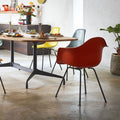 Thumbnail photo of Eames Plastic Armchair Dax - 11 Pebble - Chrome Base - Dining Chairs - Metal/Plastic