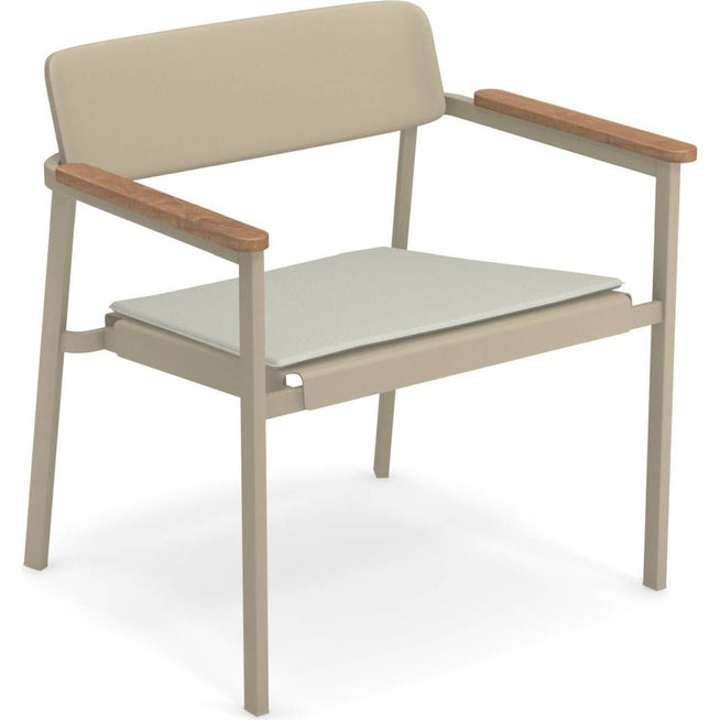 Photo of Shine Lounge Chair Taupe - Loungestolar - Arik Levy - Brun - Trä