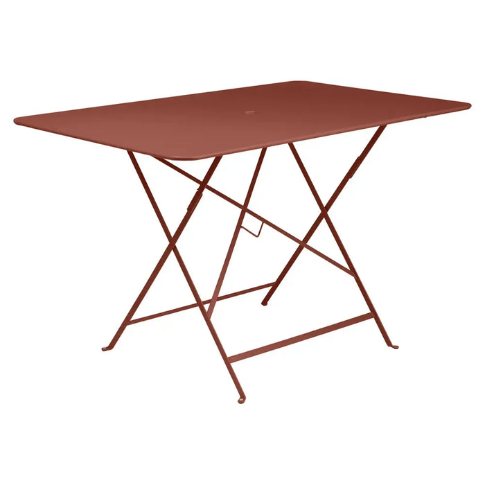 Photo of Bistro Table 117 x 77 cm - Red Ochre - Outdoor dining table - Metal