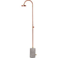 Thumbnail photo of Aquart Outdoor Shower - Copper / Concrete