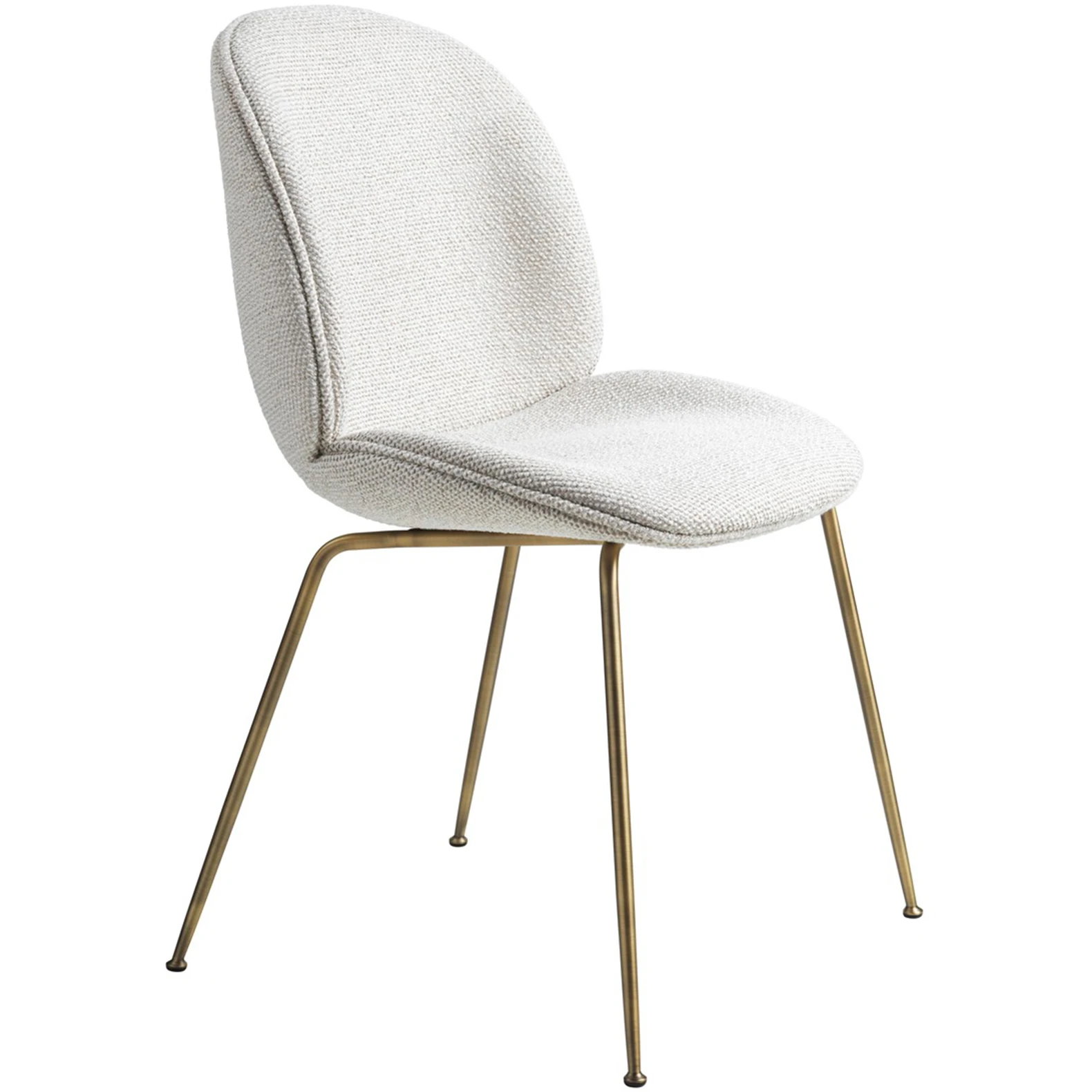 Beetle Dining Chair Conic Base - Fully Upholstered