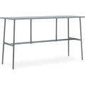 Thumbnail photo of Union Bar Table - High Table - Grey - H105.5 - L: 190 x D: