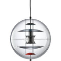 Thumbnail photo of Vp Globe Coloured Glass Pendant   - Pendellampor - Verner Panton - Silver