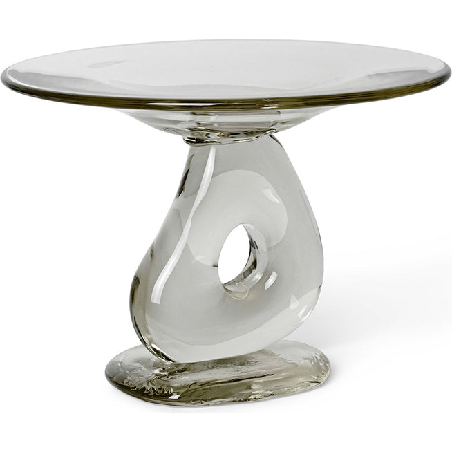 Photo of Damo Glass Centrepiece - Fad - Clear - Ø30 X H22,5 Cm