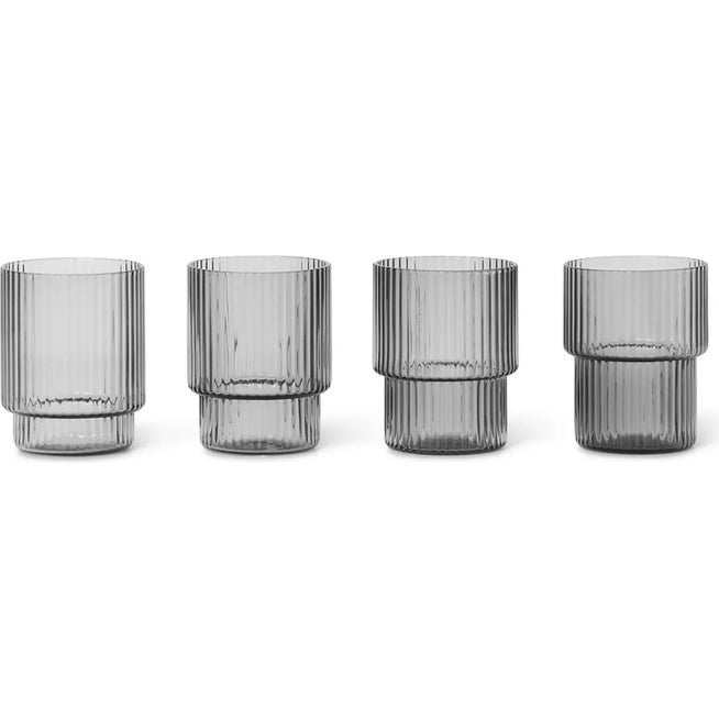 Photo of Ripple Glass (set Of 4) - Glas