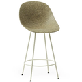 Thumbnail photo of Mat Bar Chair 65 Cm Steel - Barstol - Seaweed / Cream Steel - H101 X W51,6 X D55 X Sh65 Cm