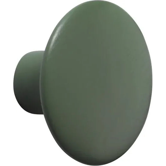 Photo of The Dots Coat Hooks Small, Dusty Green - Krokar - Lars Tornøe - Grön